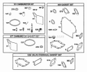 KitsGasket Sets Diagram and Parts List for 226432-0101-01  Briggs and Stratton Engine